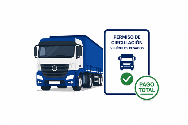 Permiso de circulacion vehiculos pesados